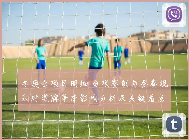 冬奥会项目明细 分项赛制与参赛规则对奖牌争夺影响分析及关键看点