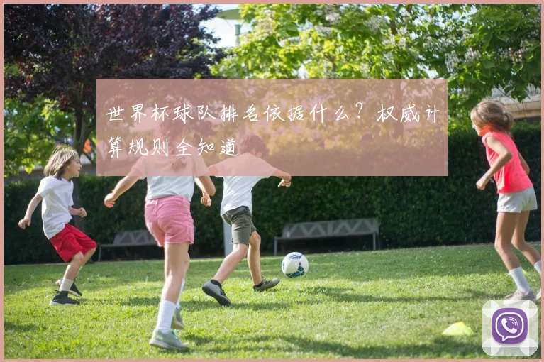 世界杯球队排名依据什么?权威计算规则全知道